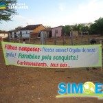 Equipe do Futsal é recepcionada em Simões com carreata e muita animação